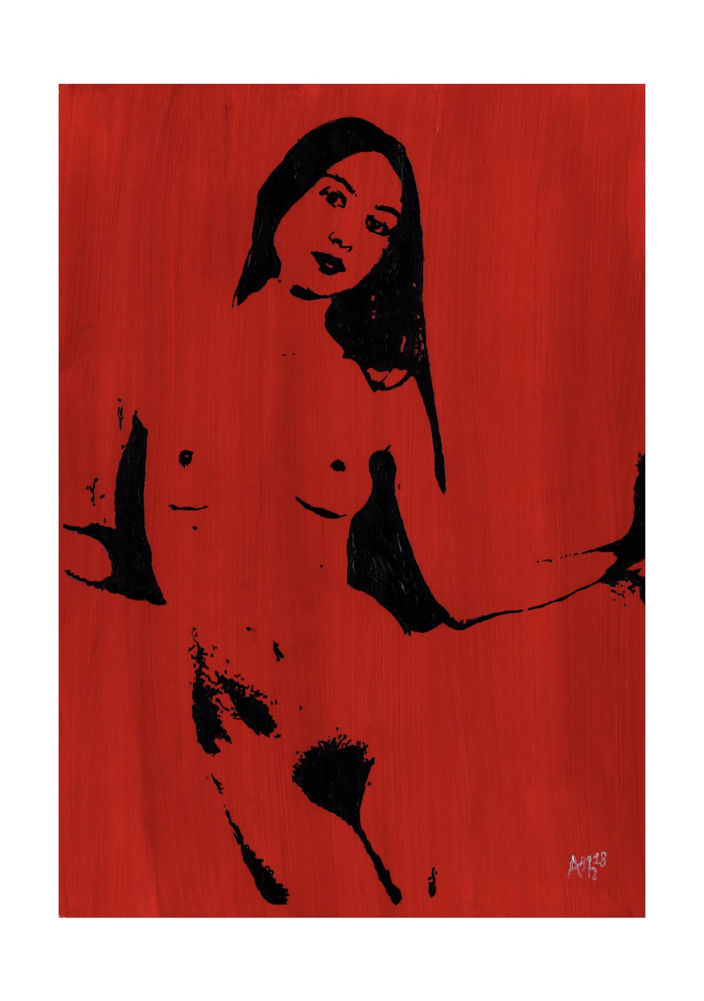 Nude VI Signed Print (various sizes)