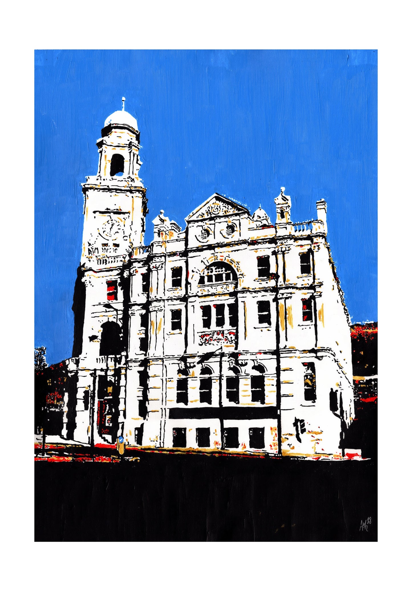Chatham Town Hall Signed Print (various sizes)