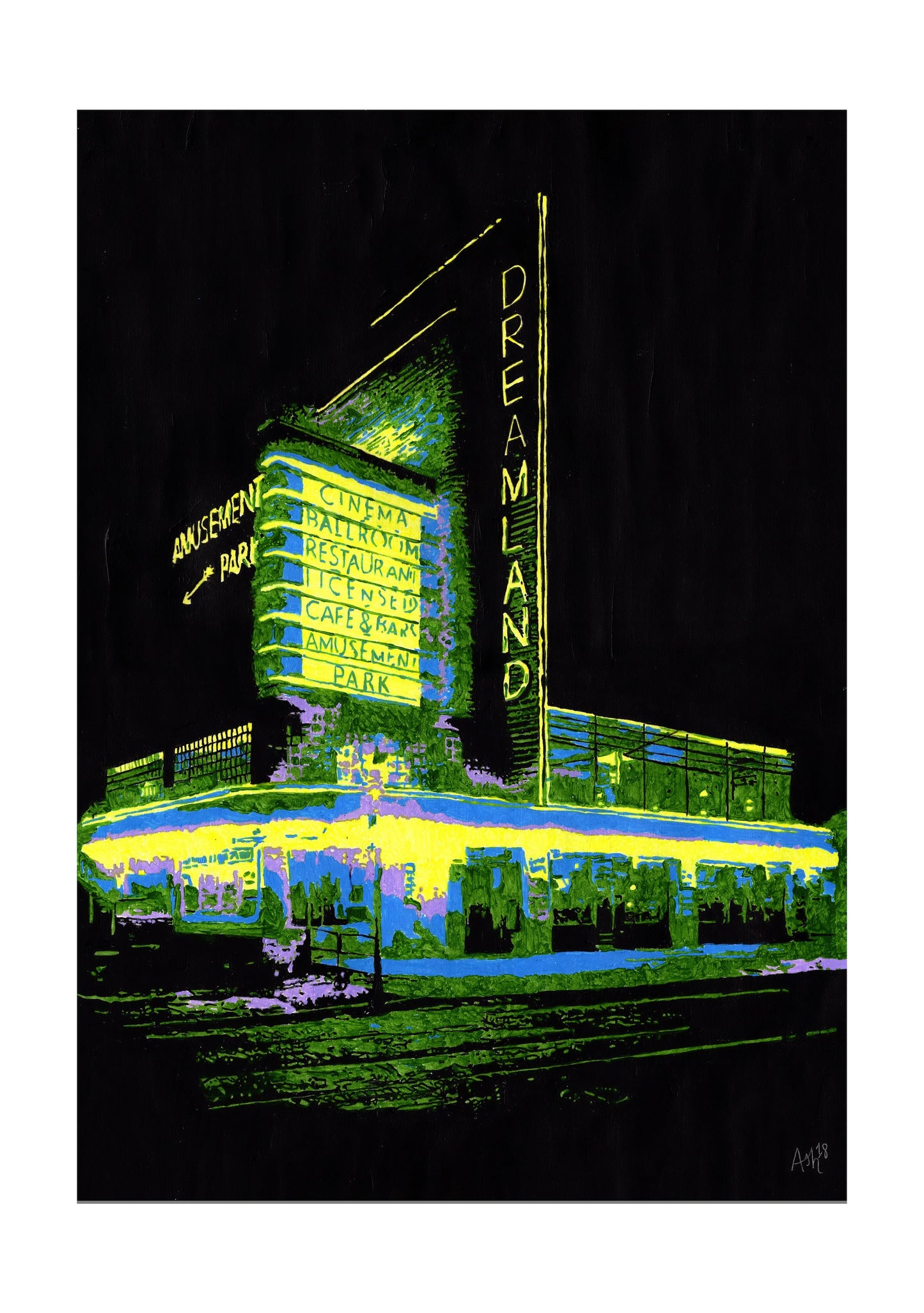Dreamland Margate Signed Print (various sizes)