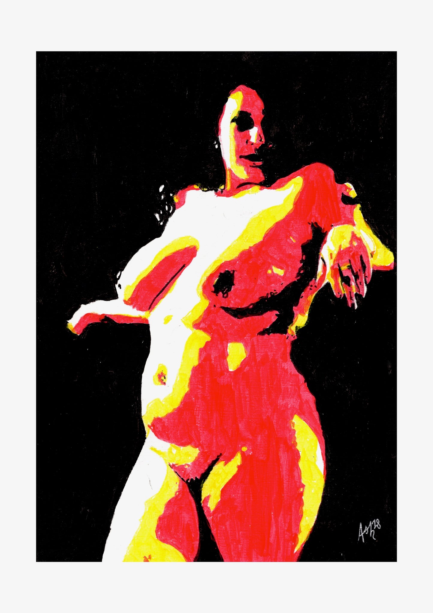 Nude X Signed Print
