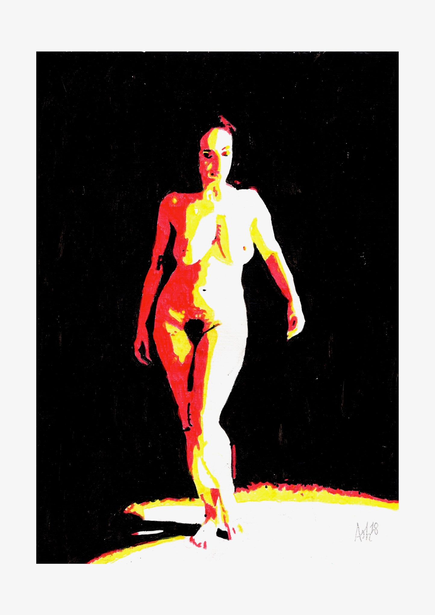 Nude XIII Signed Print