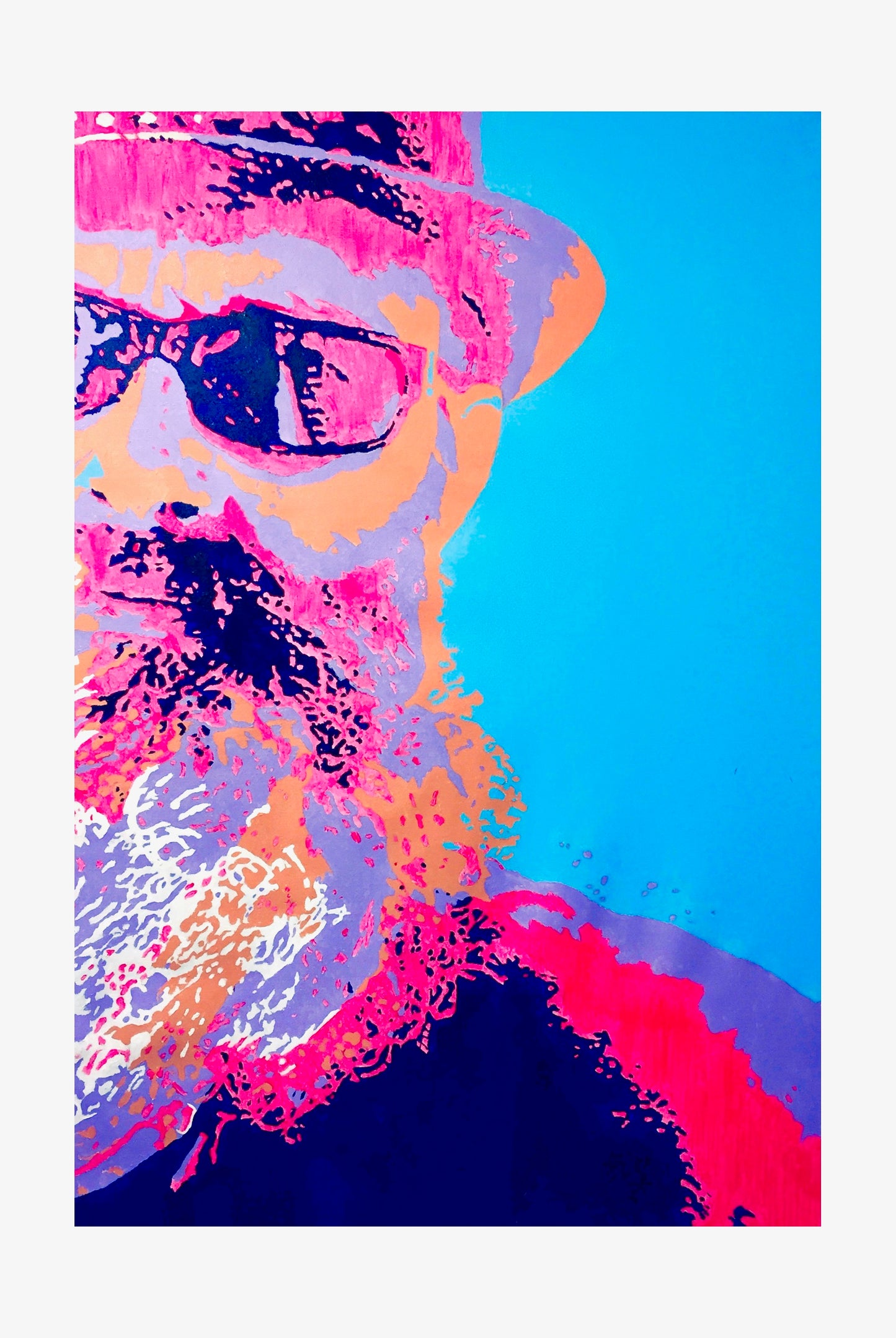 Stuart of the Beard Signed Print