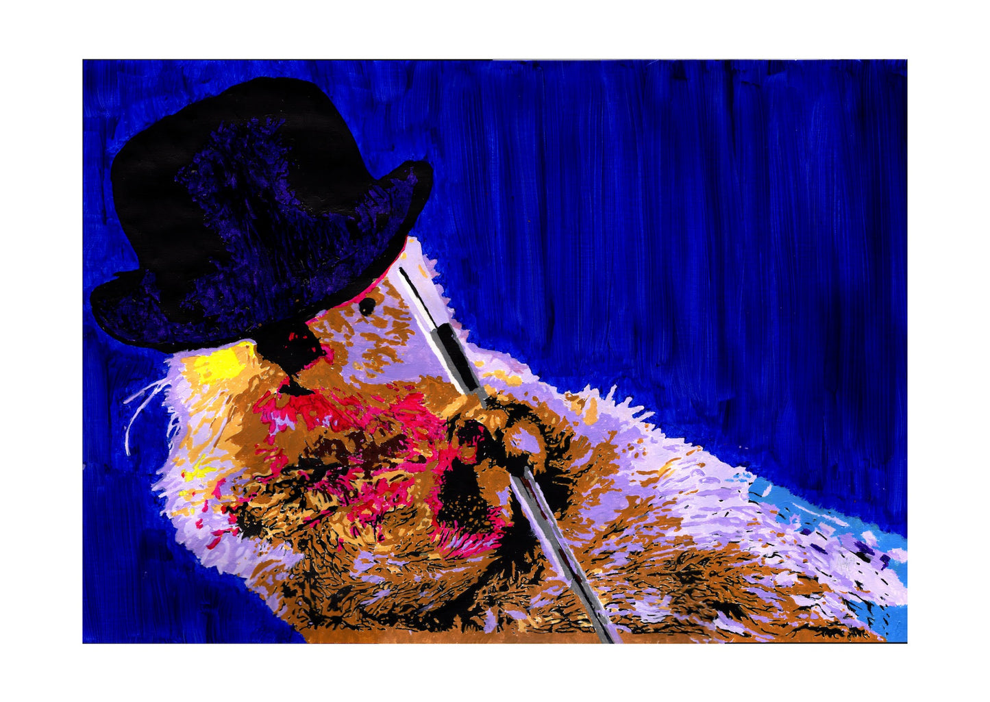 Otter Hatter Signed Print