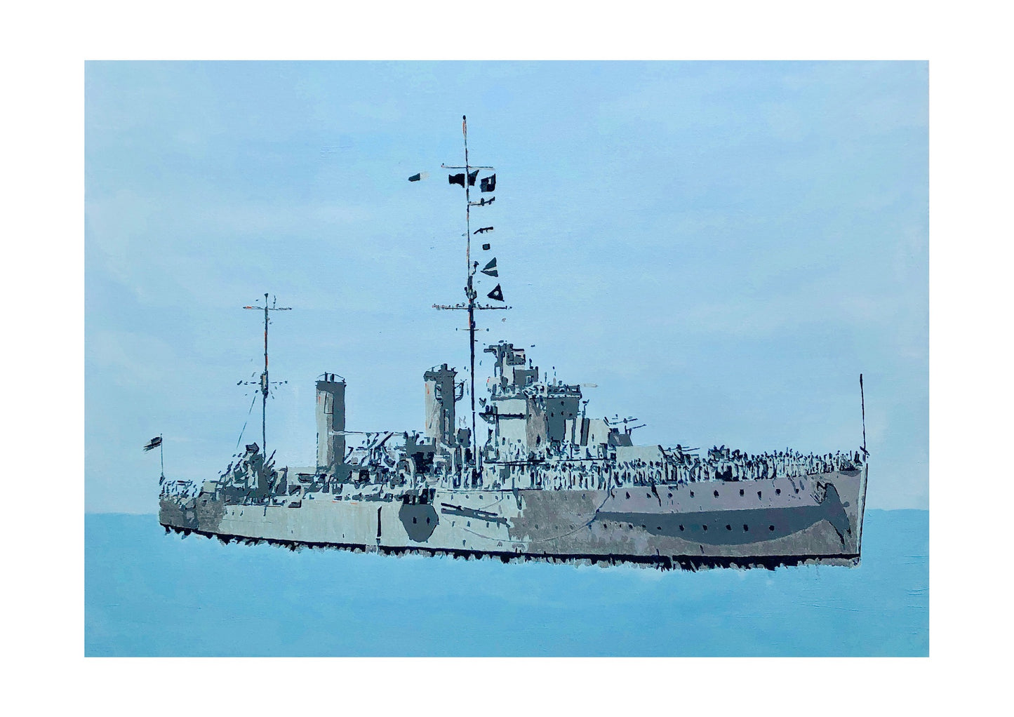 HMS Arethusa Ship Signed Print (various sizes)
