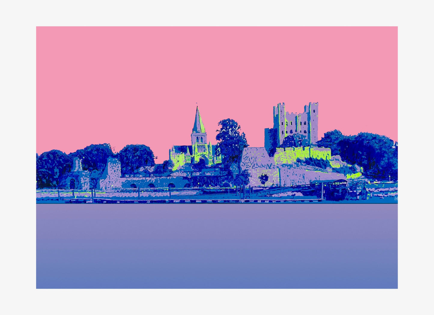 Rochester Skyline Signed Print (various sizes)
