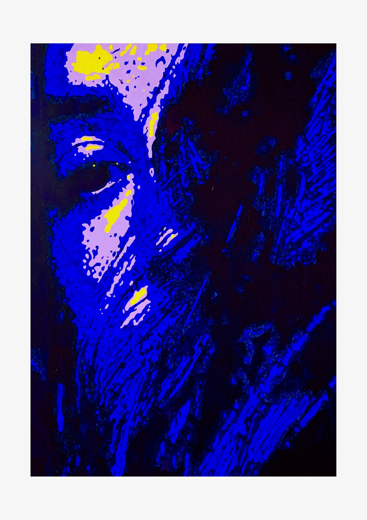 Charlotte Blue Signed Print