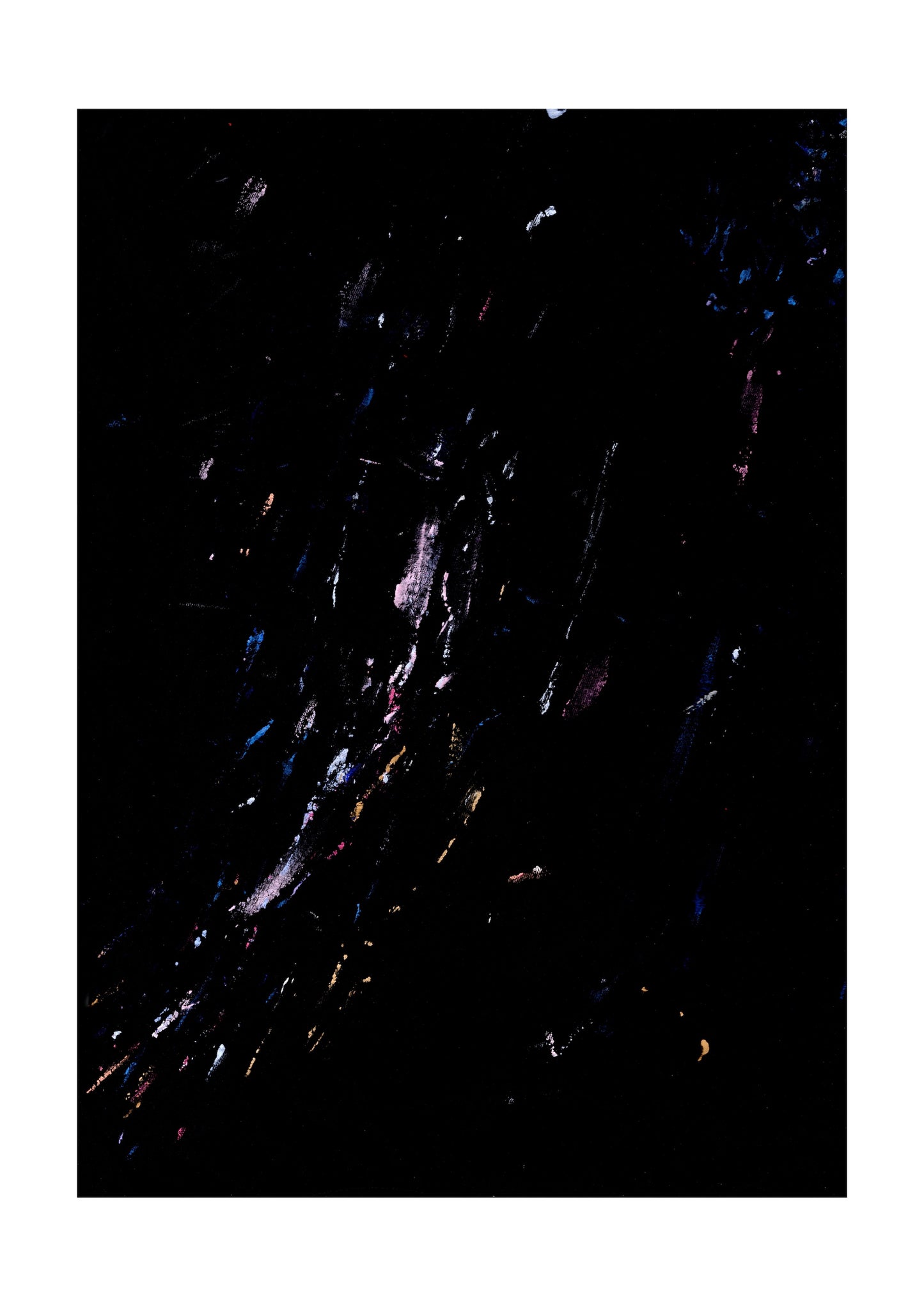 The Bride Arrives Abstract Signed Print
