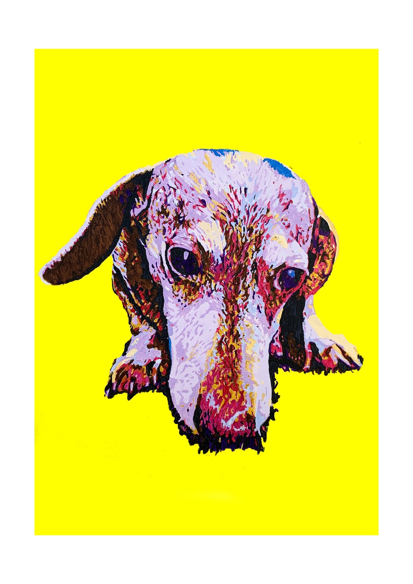 Hector Dog Signed Print