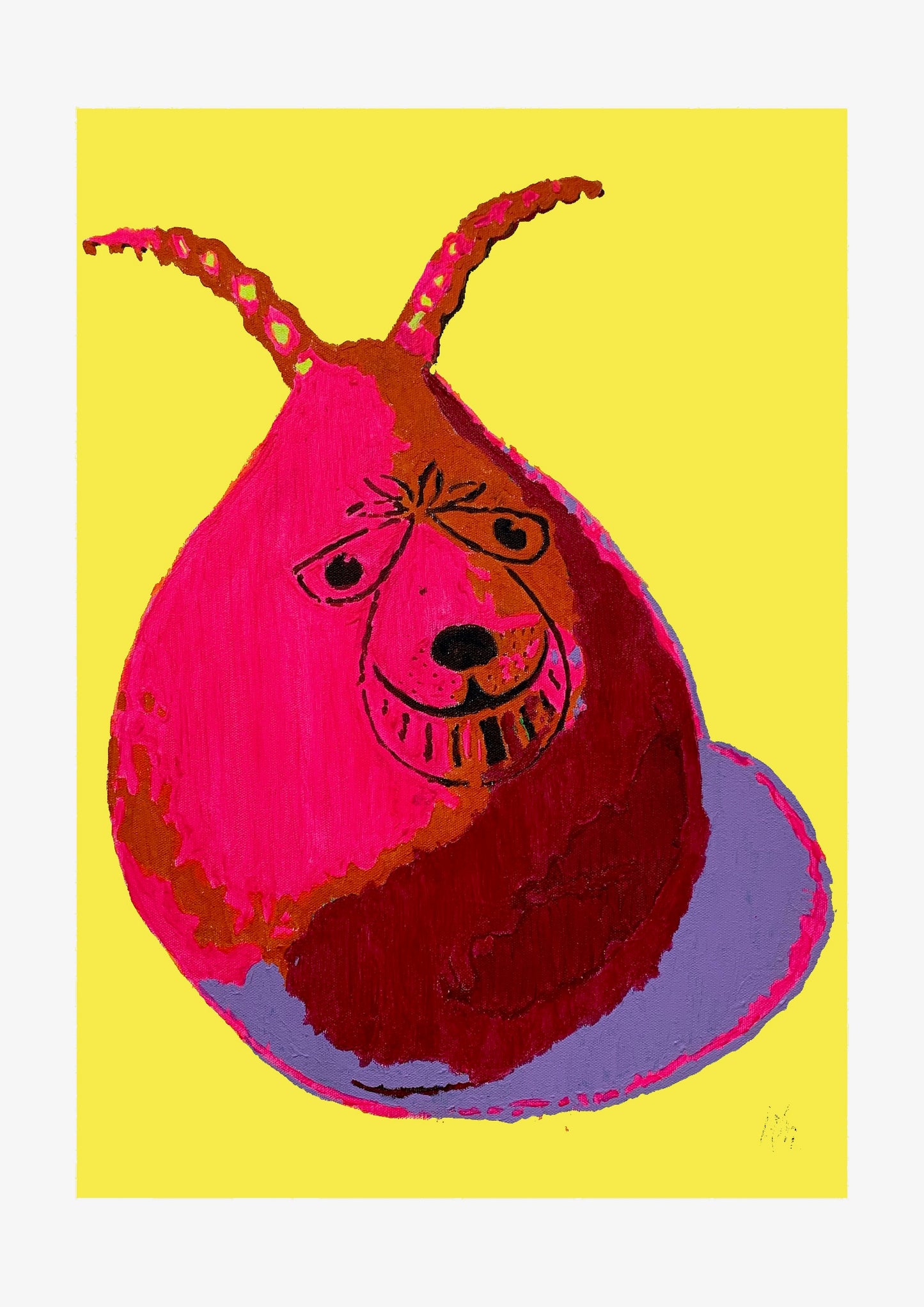 Spacehopper Signed Print (various sizes)