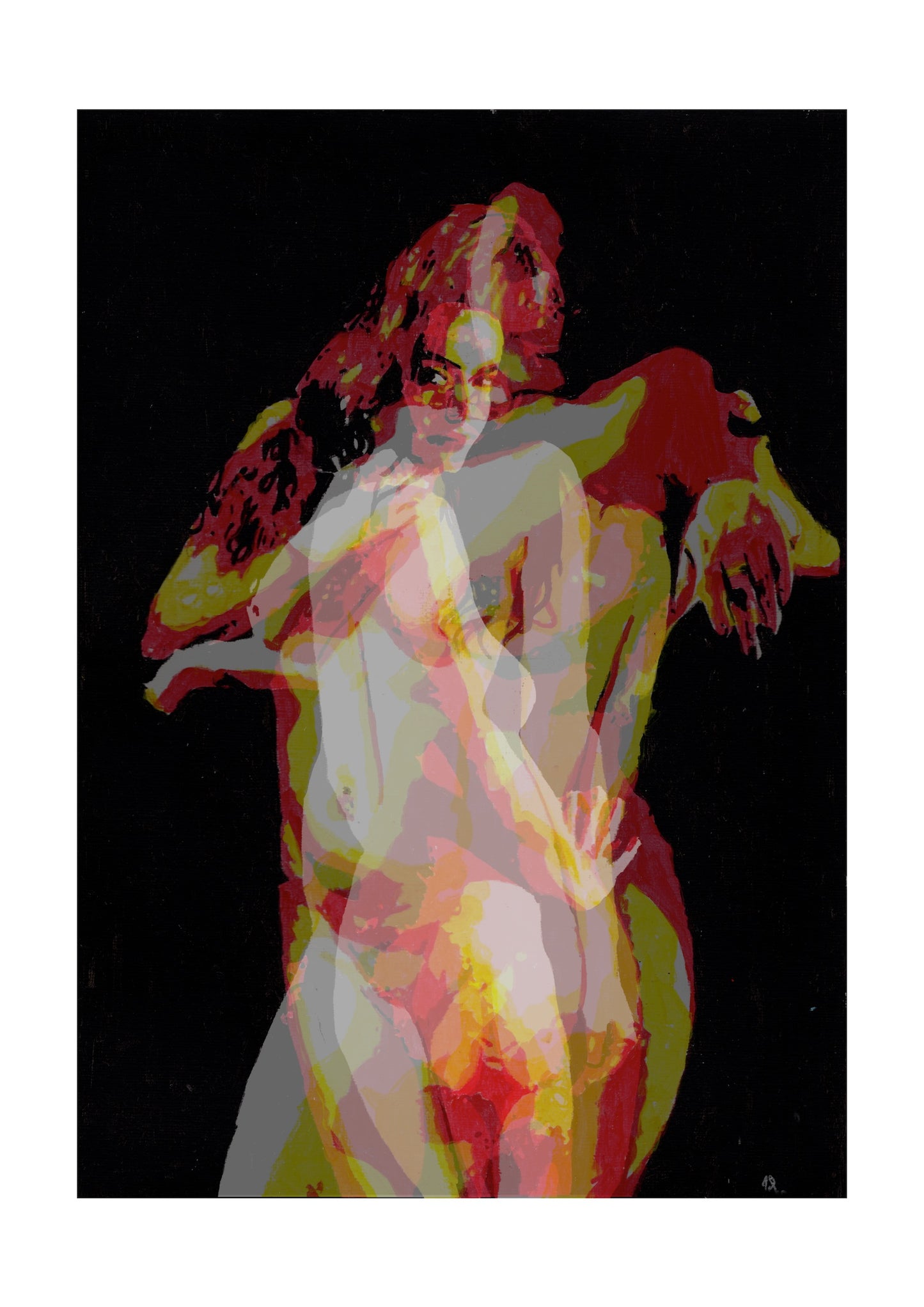 Nude Montage Signed Print (various sizes)