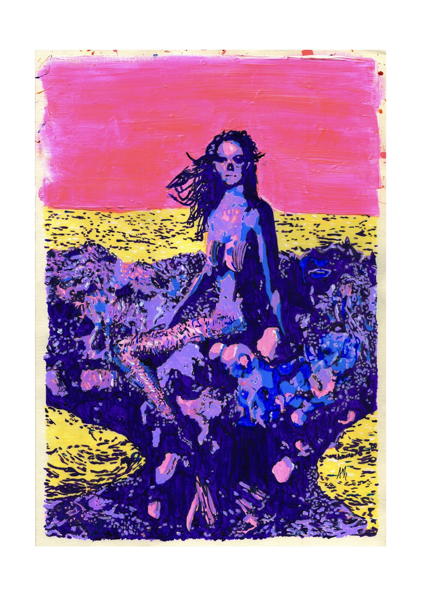 The Mermaid Signed Print (various sizes)