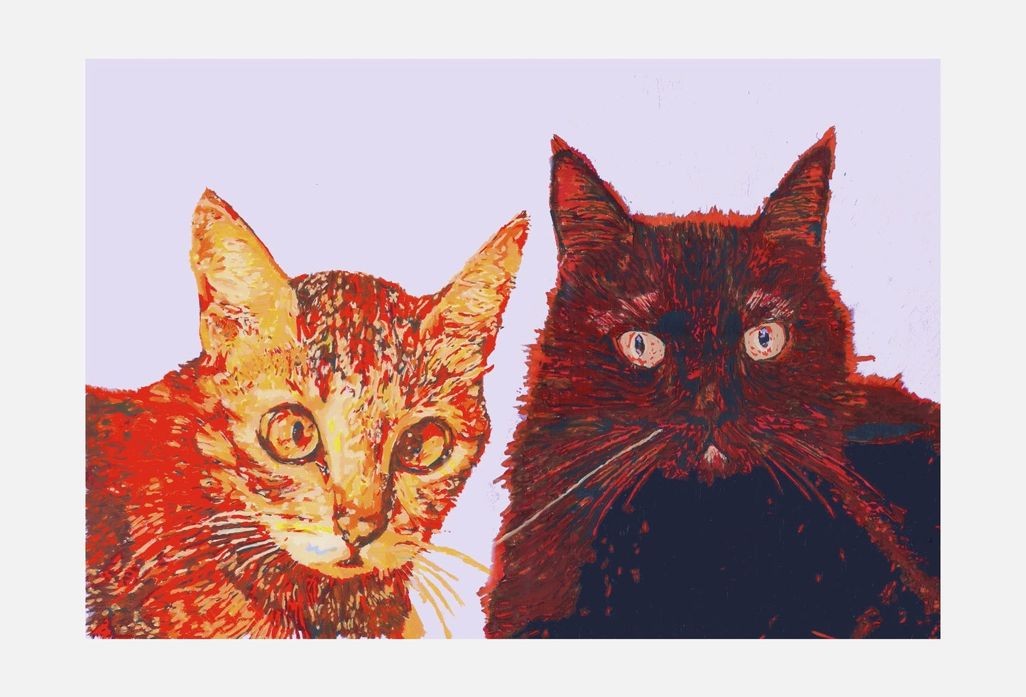 Missy and Magic Cats Signed Print (various sizes)