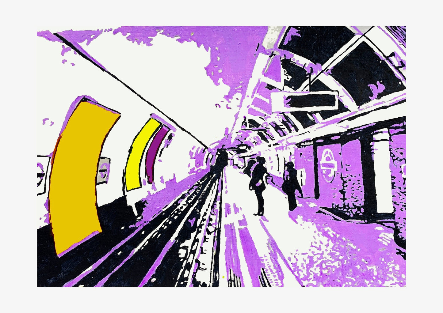London Underground Signed Print (various sizes)