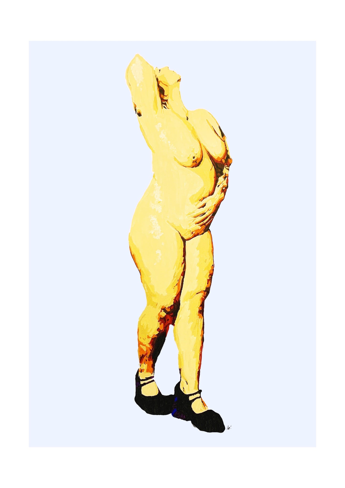 Daphne II Nude Signed Print (various sizes)