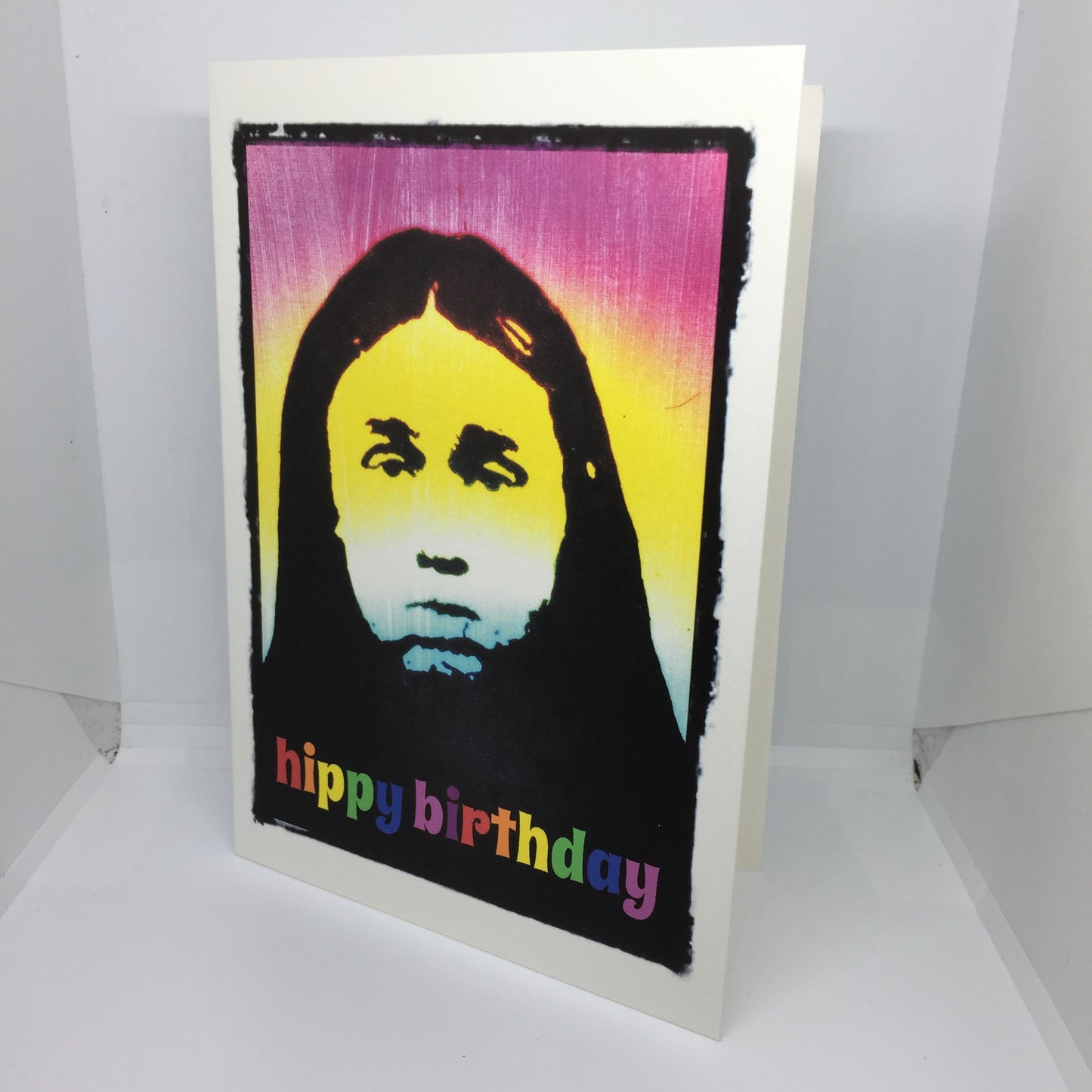 Neil Young Ones Hippy Brthday Card: 13 x 18cm