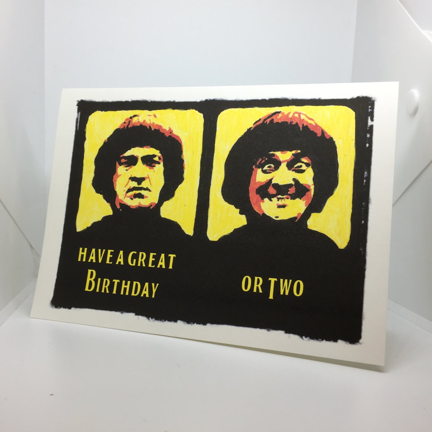The Rutles Barry Wom Birthday Card: 13 x 18cm