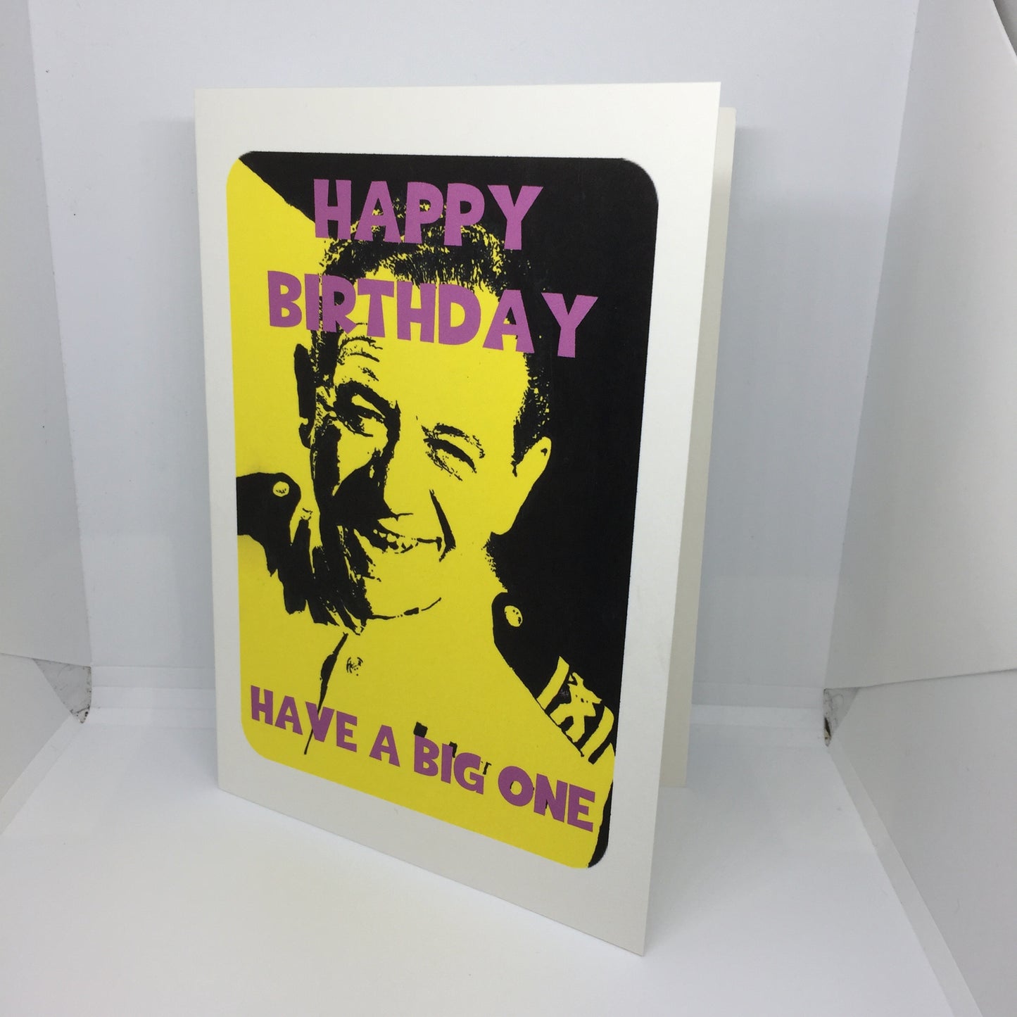 Carry On Sid James Birthday Card: 13 x 18cm