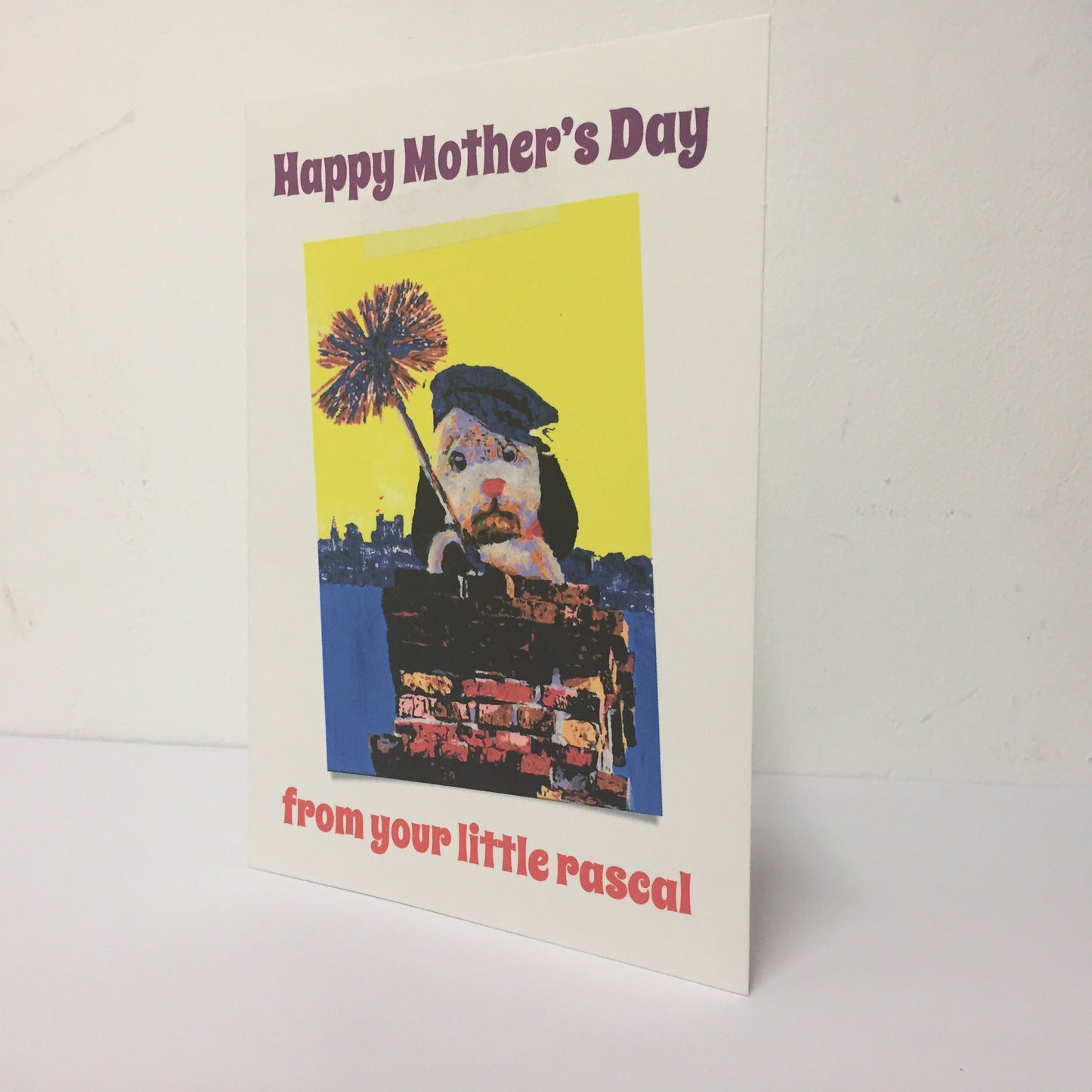 Mother's Day Sweep Chimney Rascal: 13 x 18cm