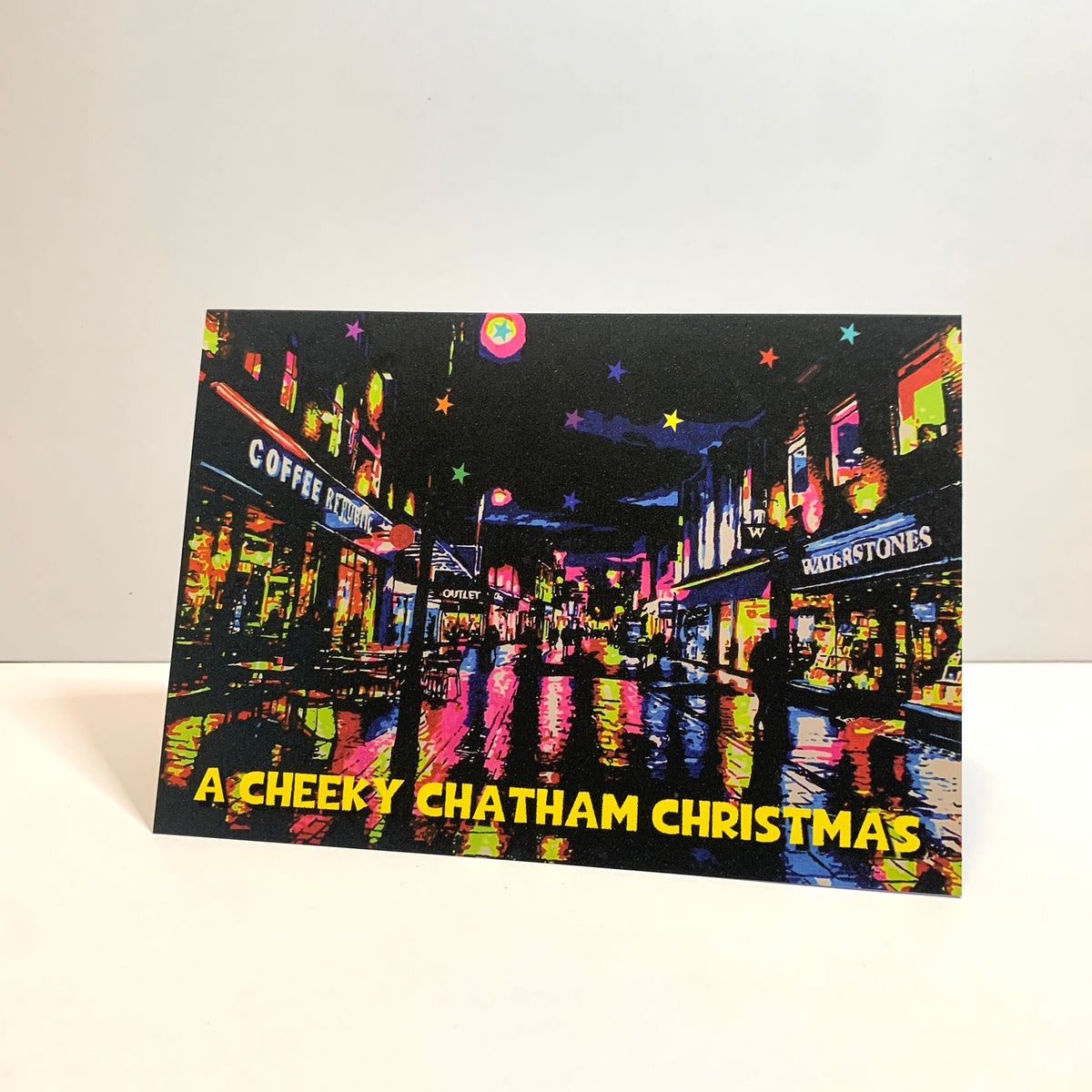 Cheeky Chatham Christmas Card: 13 x 18cm