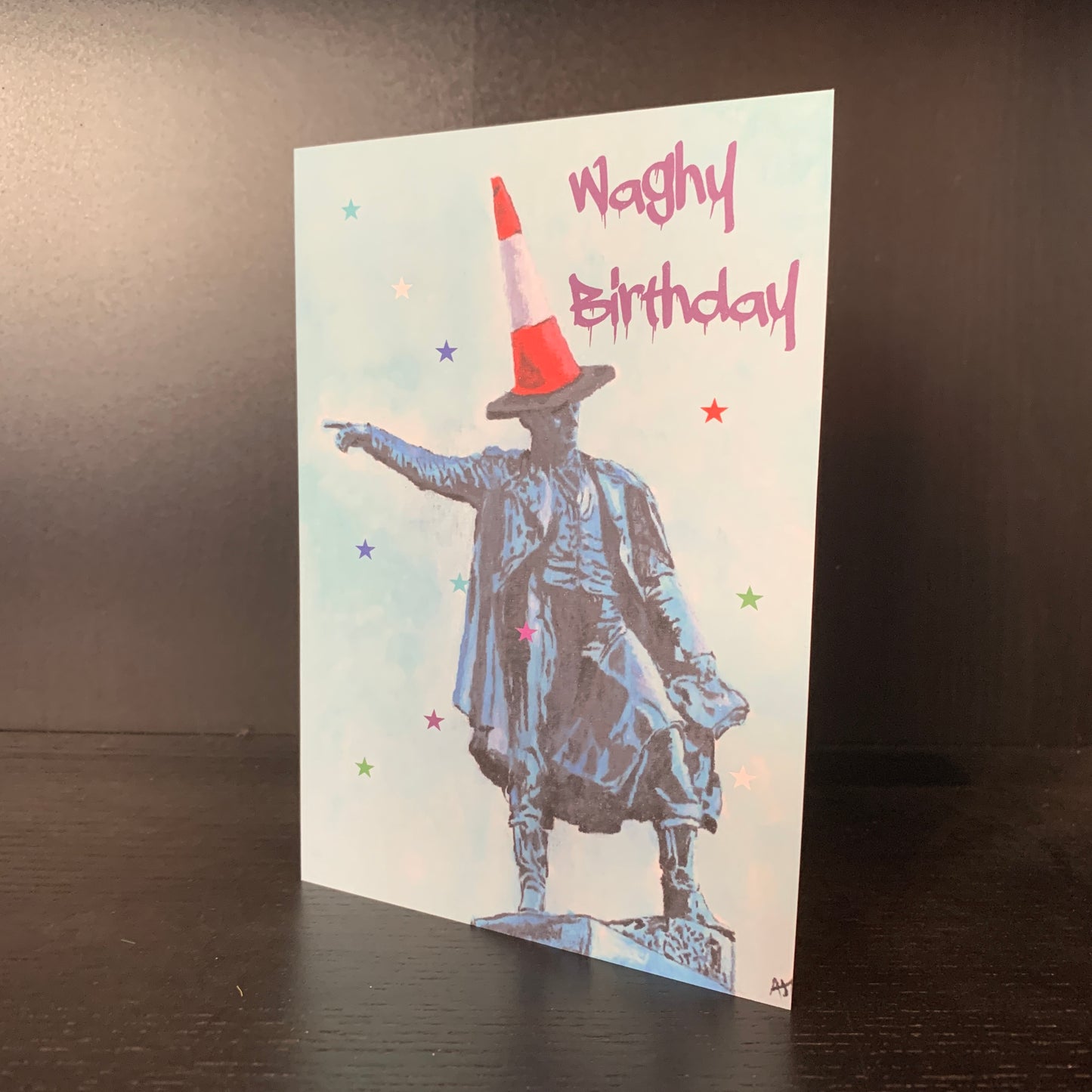 Medway Waghorn Birthday Card: 13 x 18cm