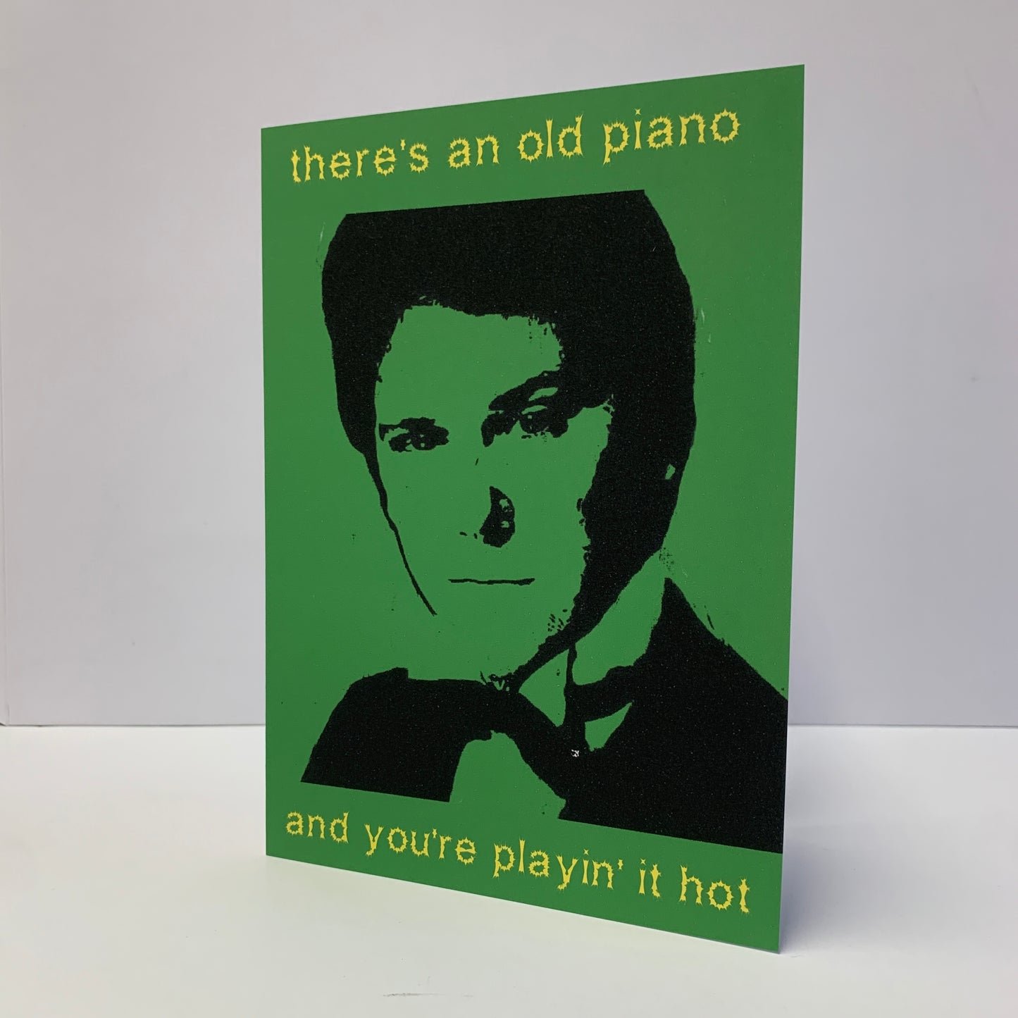 Shakin Stevens Romantic Valentines Card: 13 x 18cm
