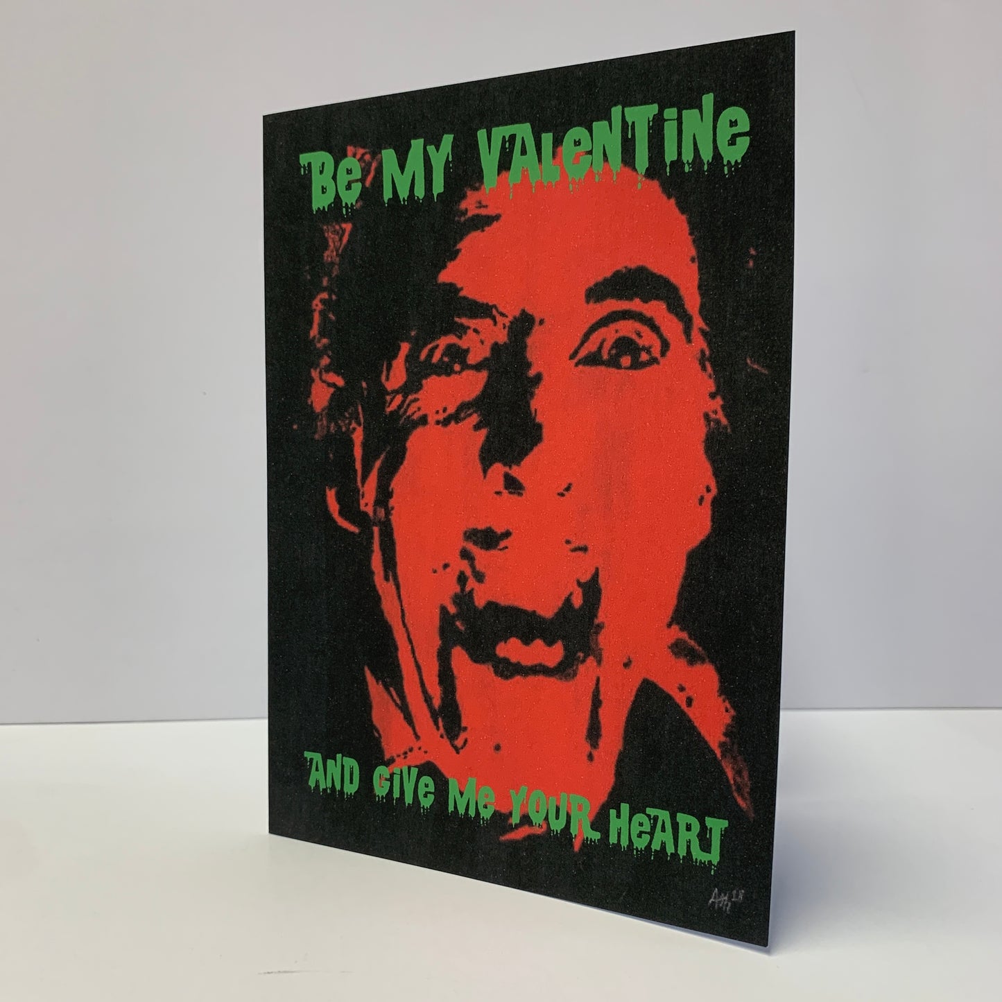 Dracula (Christopher Lee) Valentines Card: 13 x 18cm