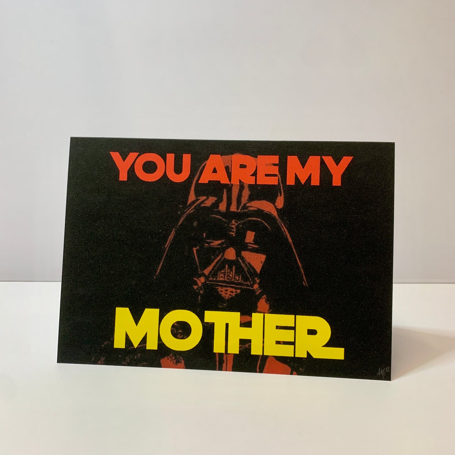Mother's Day Darth Vader You Are My Mother: 13 x 18cm