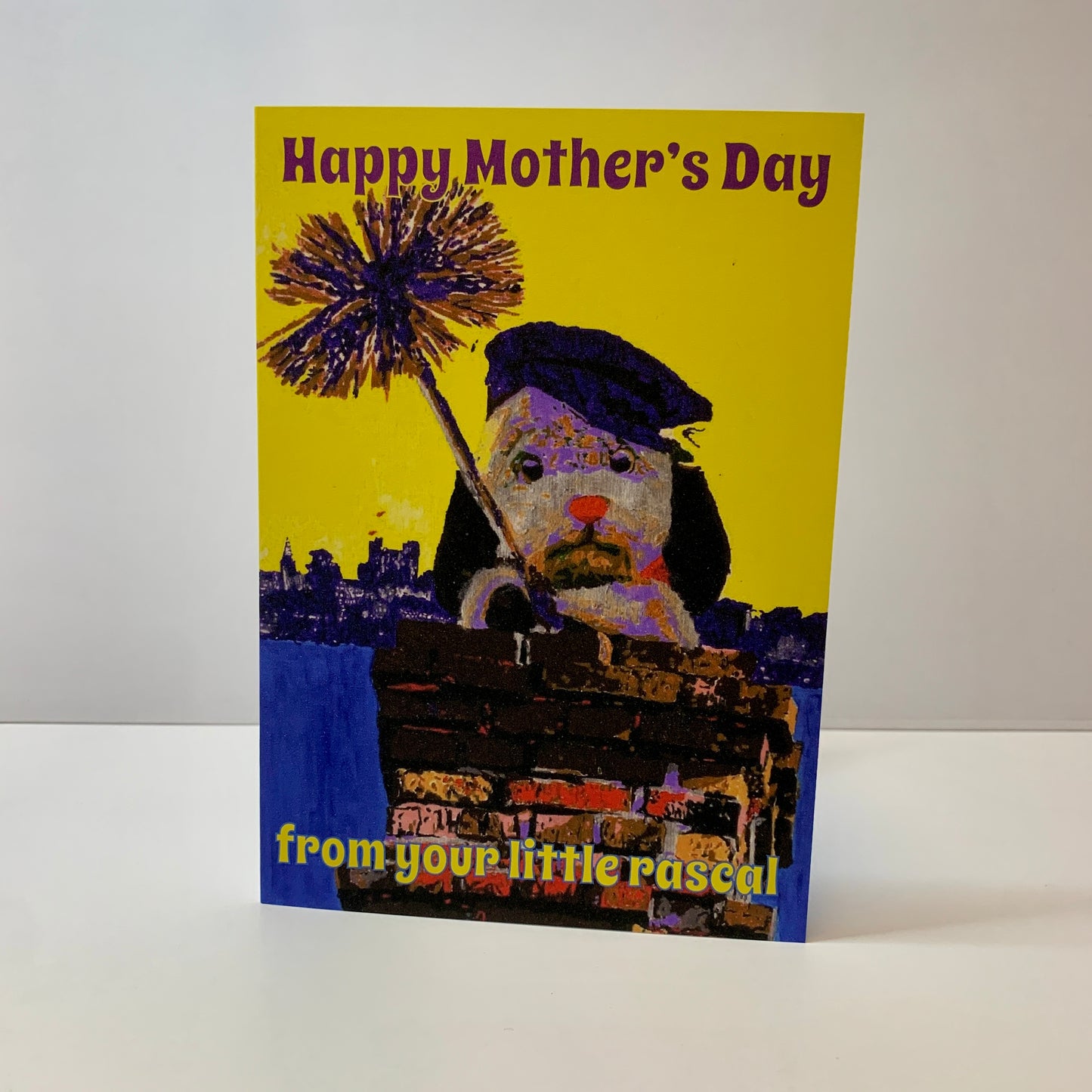 Mother's Day Sweep Chimney Rascal: 13 x 18cm