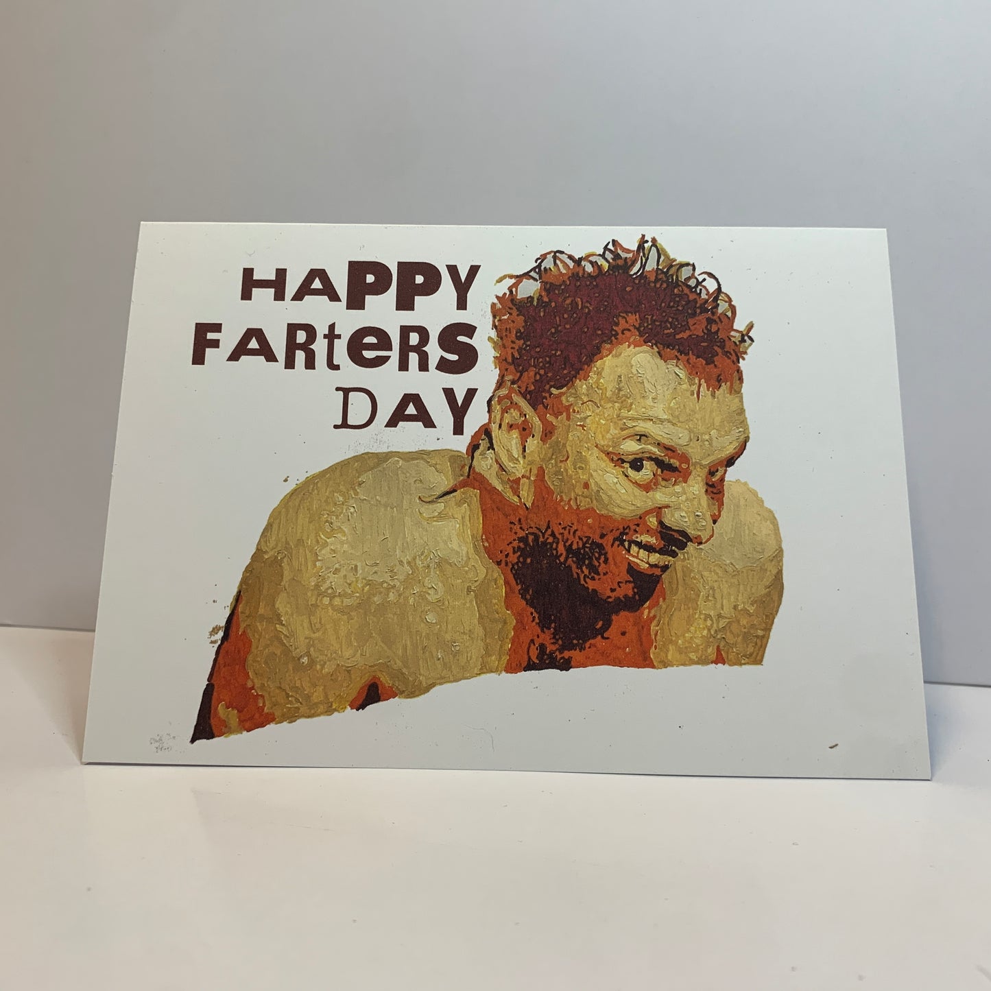 Father's Day Rik Mayall (The Young Ones) Card: 13 x 18cm