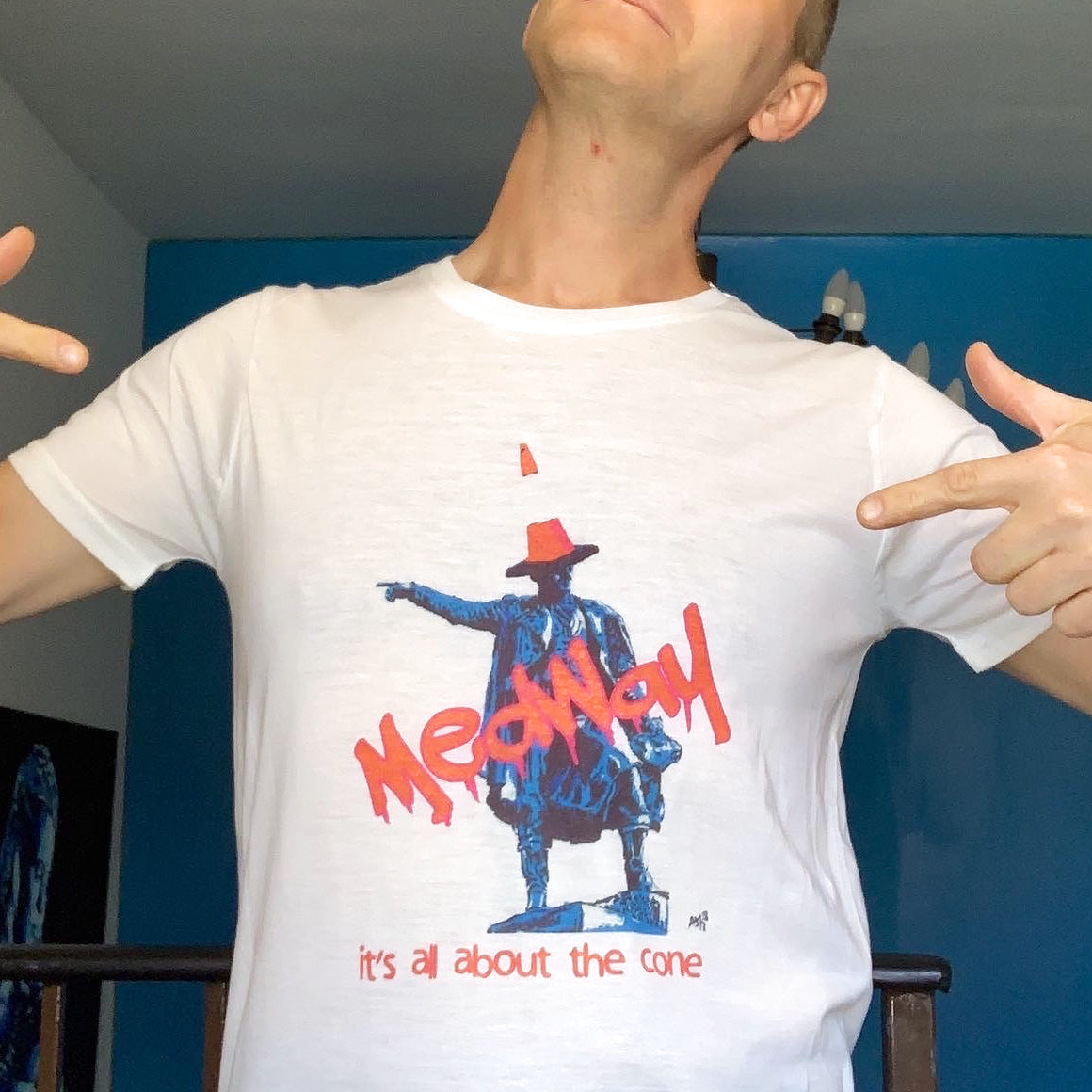 T-Shirt Waghorn Medway All About The Cone (unisex adult)