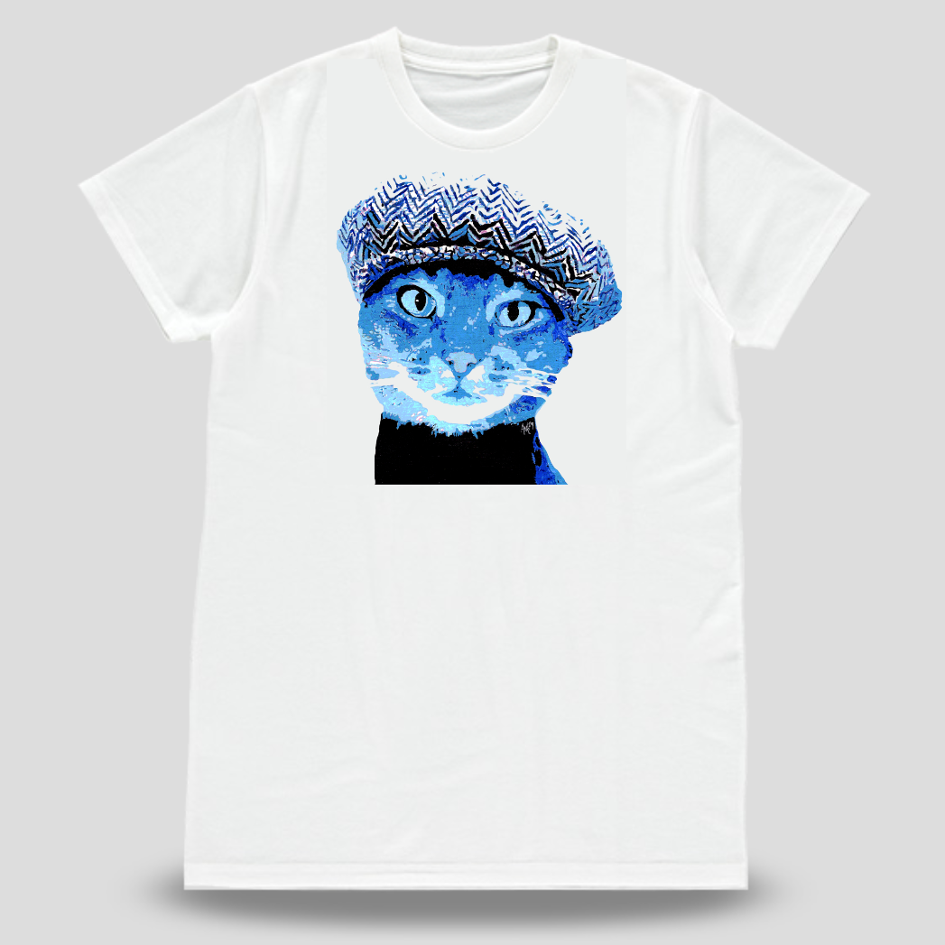 T-Shirt Cat In Hat (unisex adult and child)