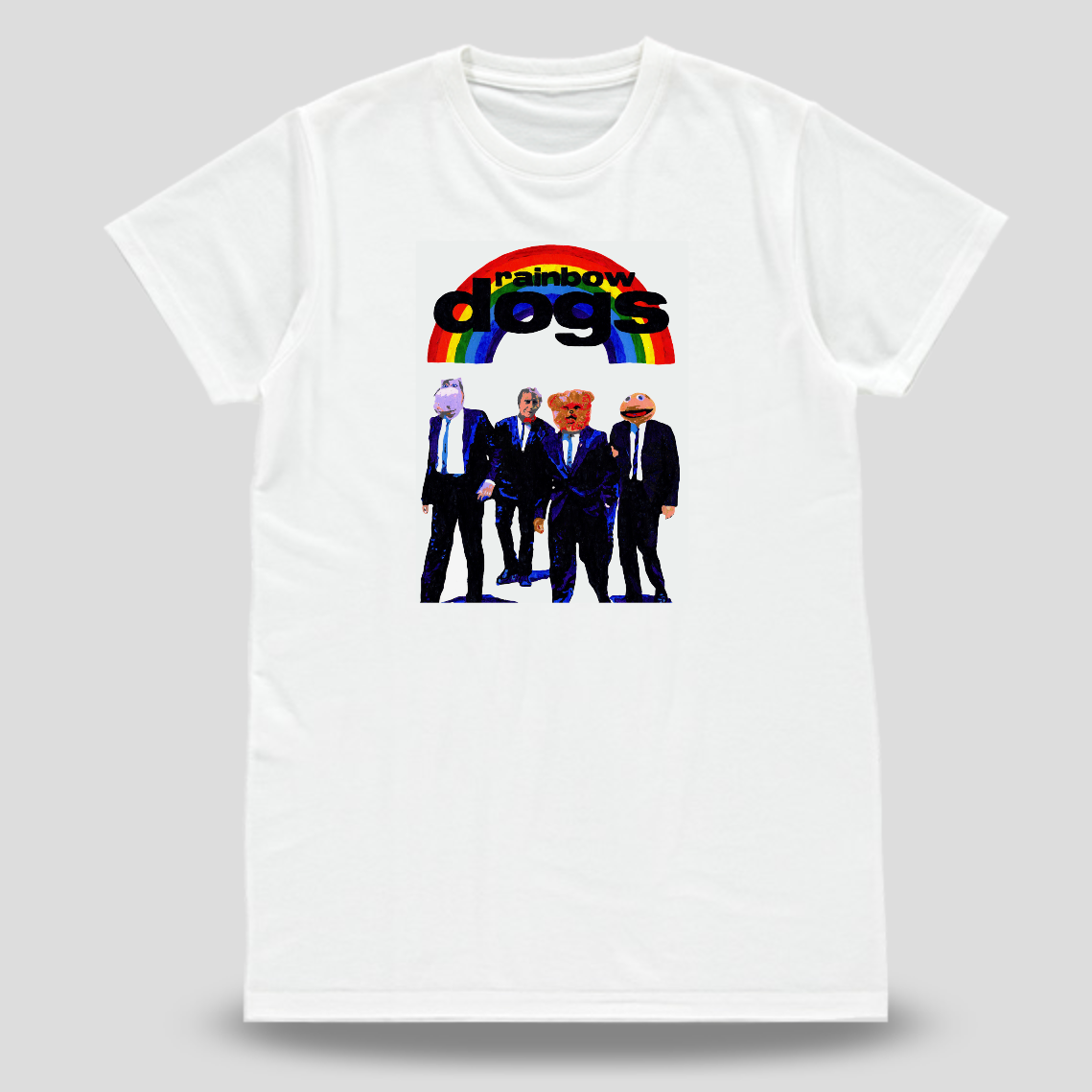T-Shirt Rainbow Dogs (unisex adult)