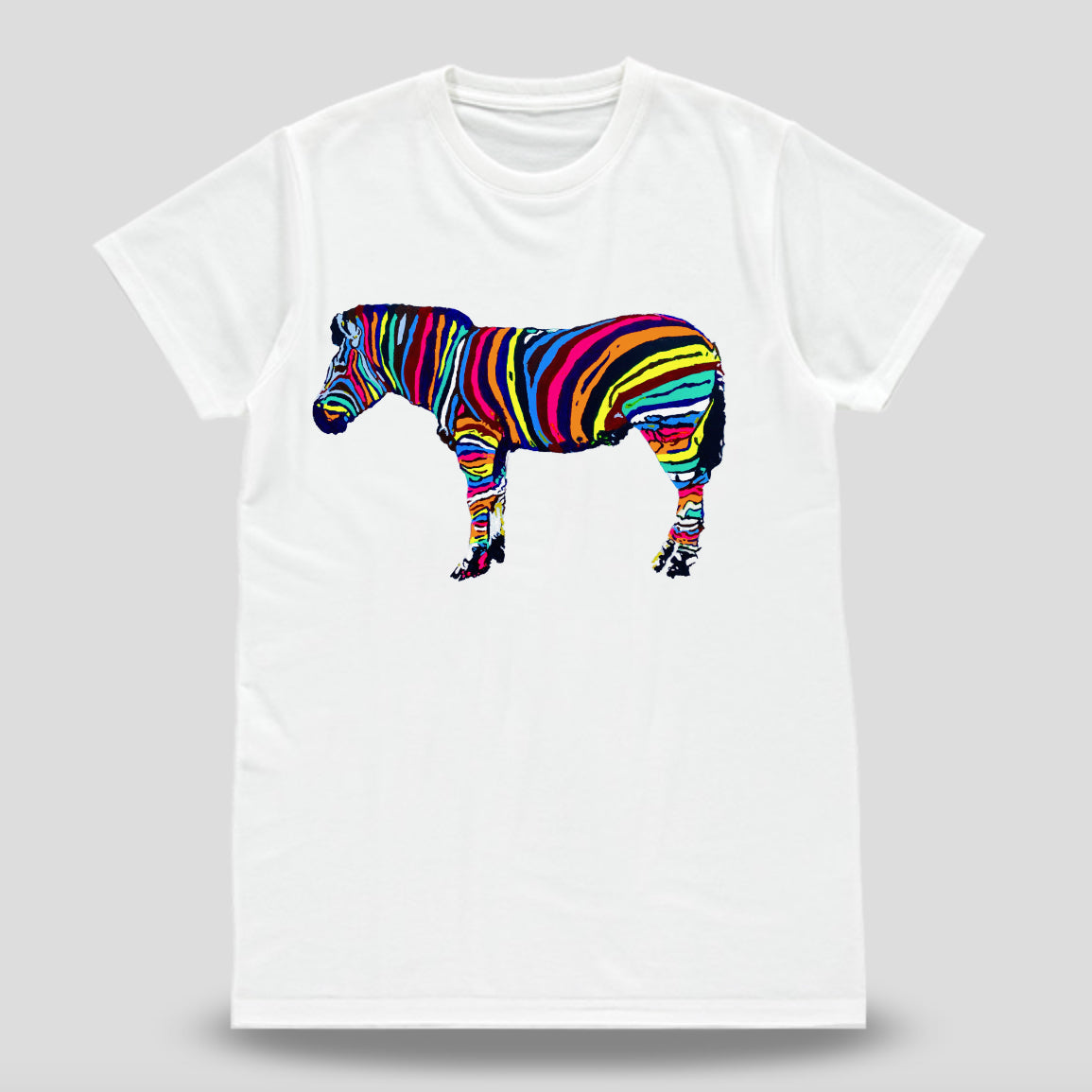 T-Shirt Zebra Pride (unisex adult and child)