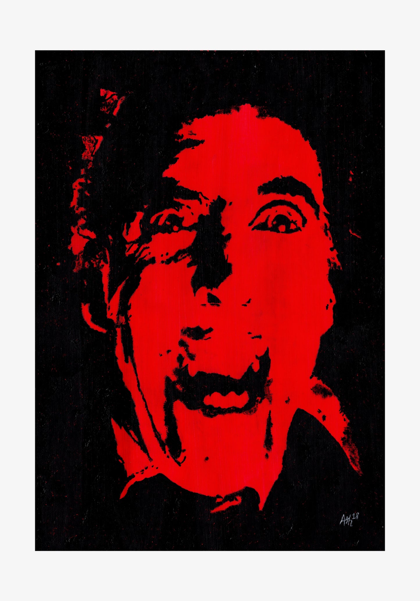 Dracula (Christopher Lee) Signed Print (various sizes)