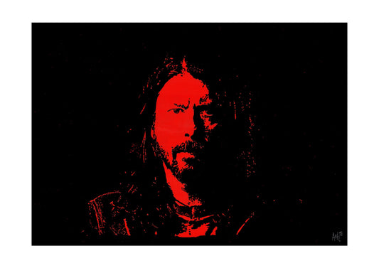 Dave Grohl Signed Print (various sizes)