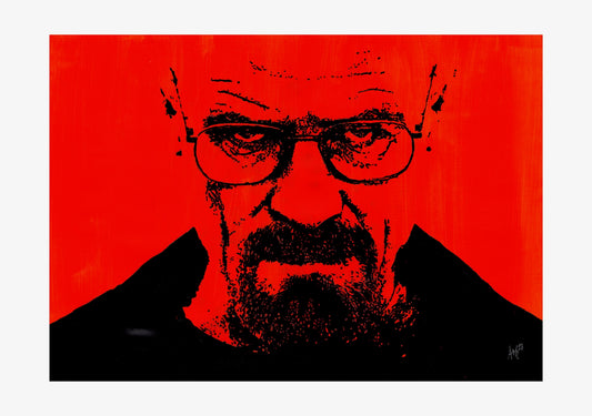 Heisenberg Walter White Signed Print (various sizes)