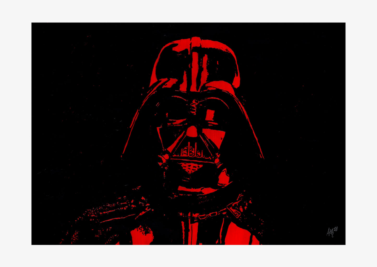 Darth Vader Signed Print (various sizes)