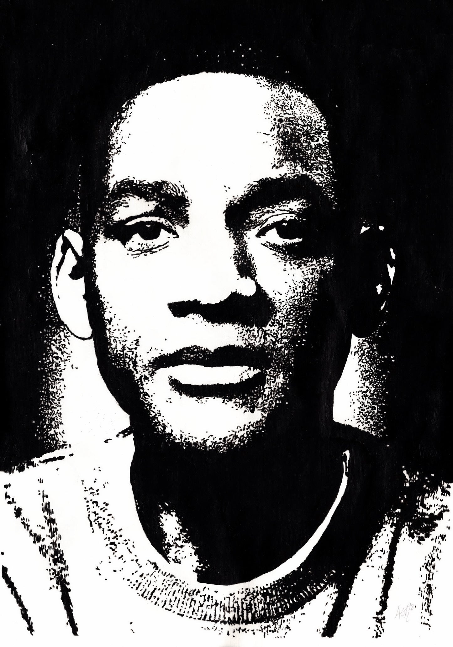 Original Painting of Will Smith (unframed)