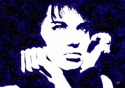 Original Painting of Béatrice Dalle Betty Blue (unframed)