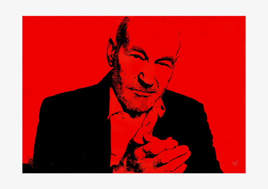 Patrick Stewart Signed Print (various sizes)