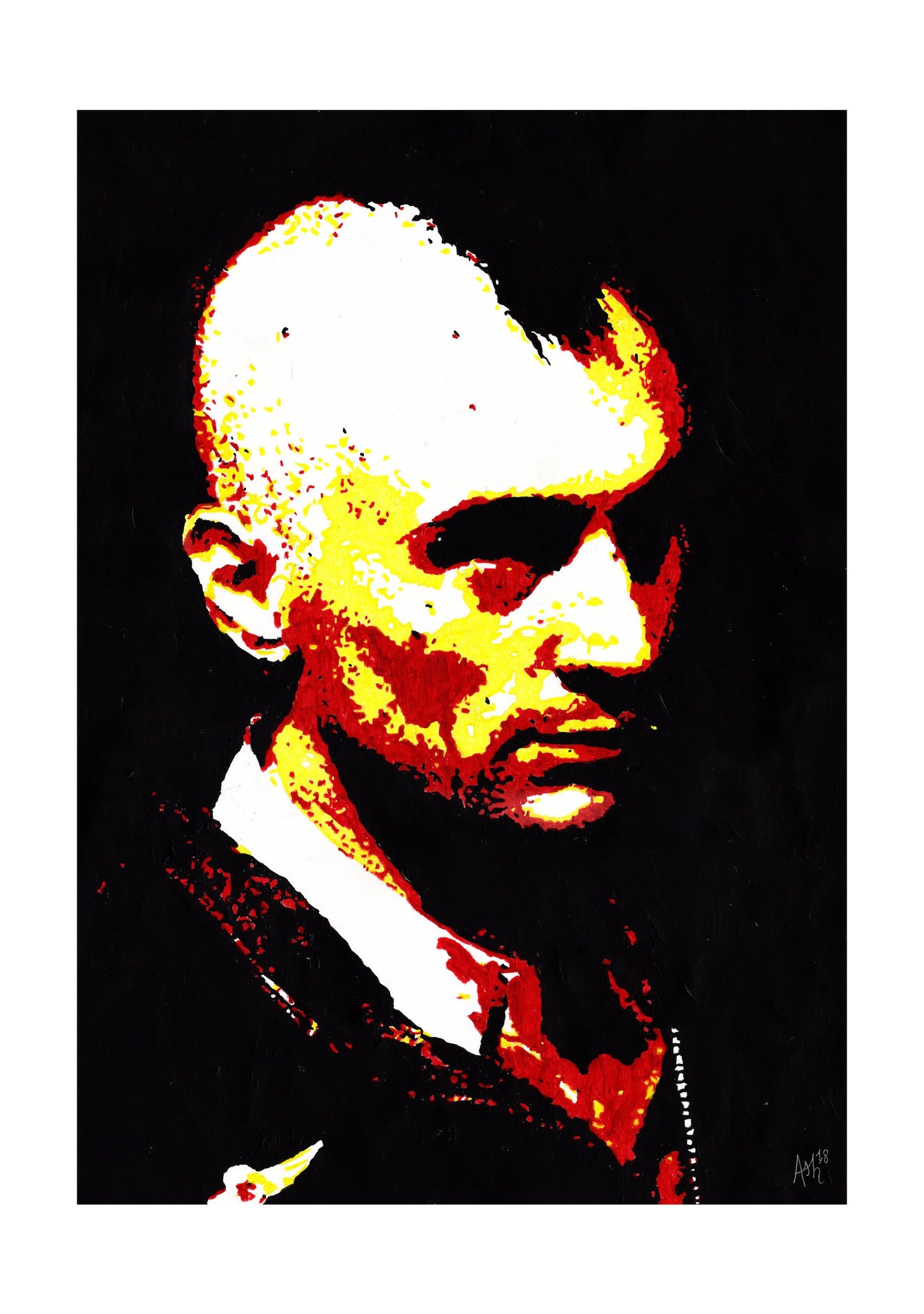 Robert DeNiro Travis Bickle Signed Print (various sizes)