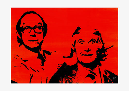 Morecambe and Wise Signed Print (various sizes)