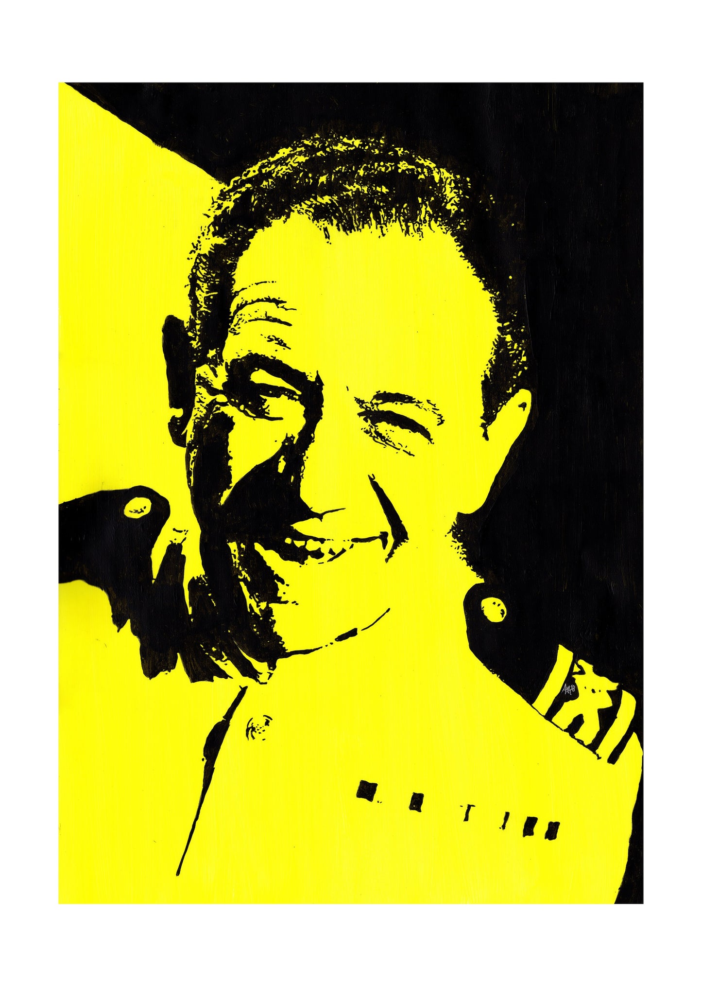 Sid James Carry On Signed Print