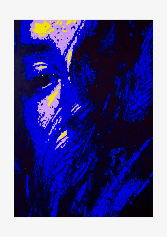 Charlotte Blue Signed Print