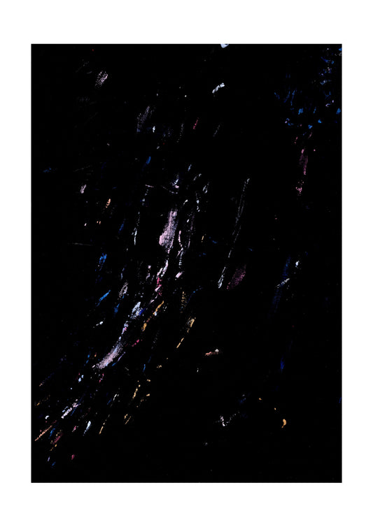The Bride Arrives Abstract Signed Print