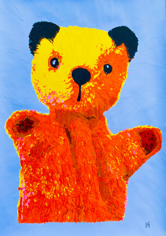 Original Painting of Sooty (unframed)