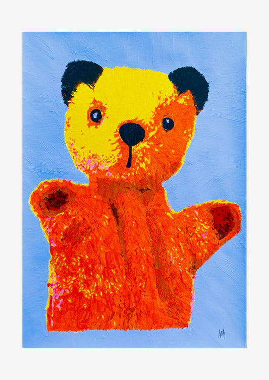 Sooty Signed Print