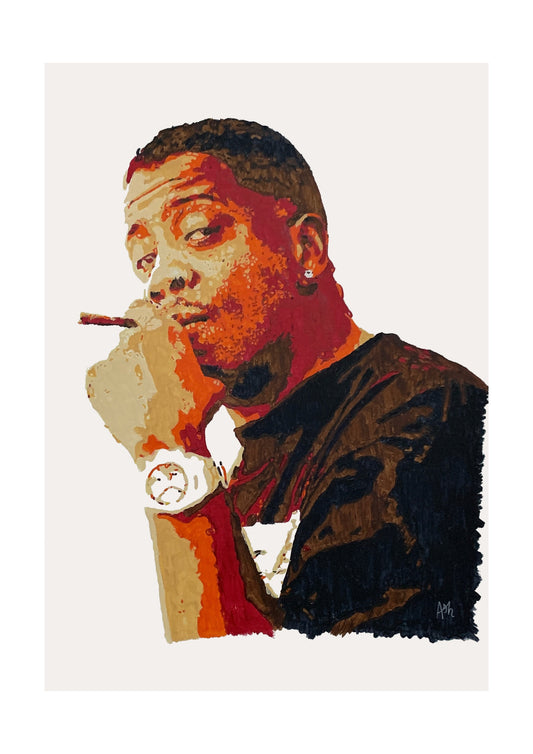 Chali 2na (Jurassic 5) Signed Print