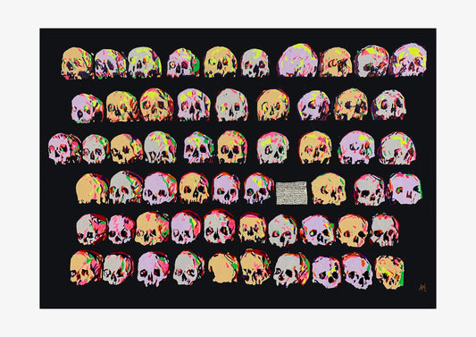 Candy Skulls Ossuary Signed Print (various sizes)