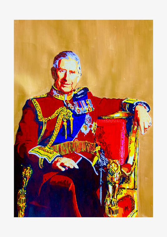 King Charles III Signed Print (various sizes)